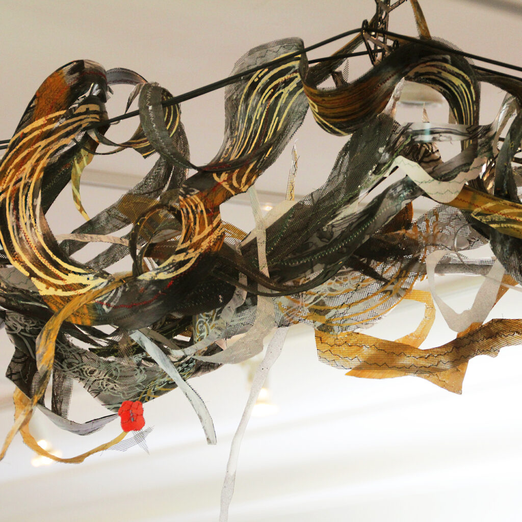 Subrural, detail, 2013, mixed media